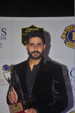 Abhishek Bachchan at the 21st Lions Gold Awards 2015 in Mumbai on 6th Jan 2015